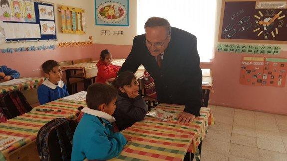 İl Milli Eğitim Müdürümüz Ahmet ALAGÖZ´ün Okul Ziyaretleri Devam Ediyor