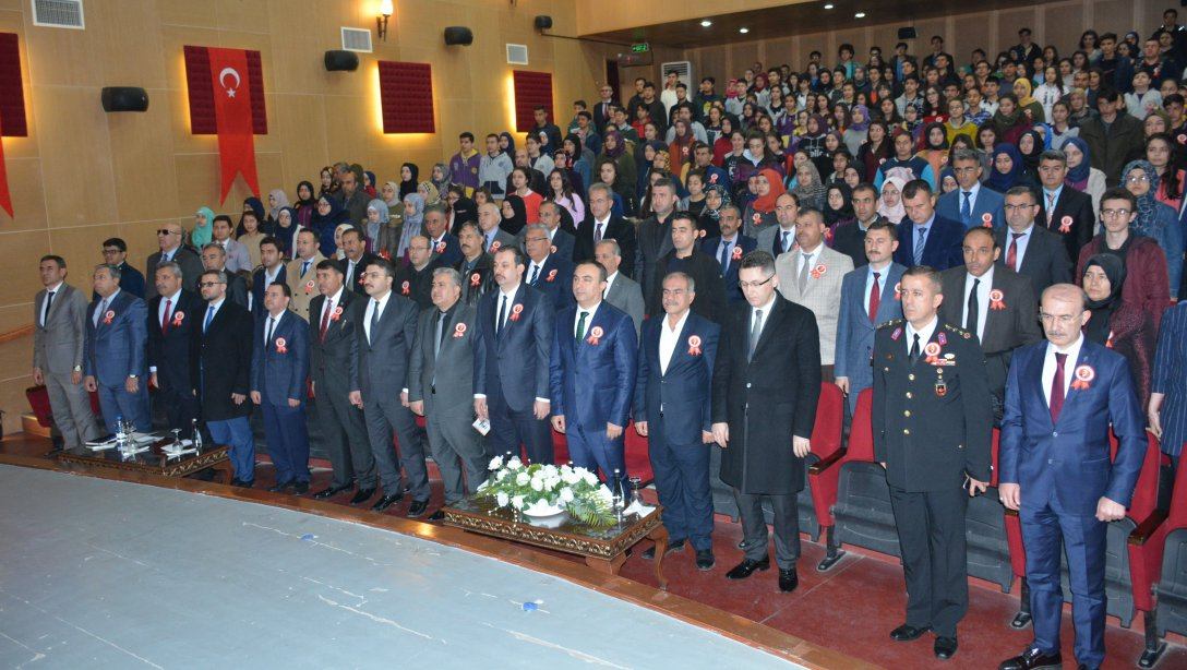 12 Mart İstiklâl Marşı’nın Kabulü ve Mehmet Akif Ersoy’u Anma Günü Kutlandı