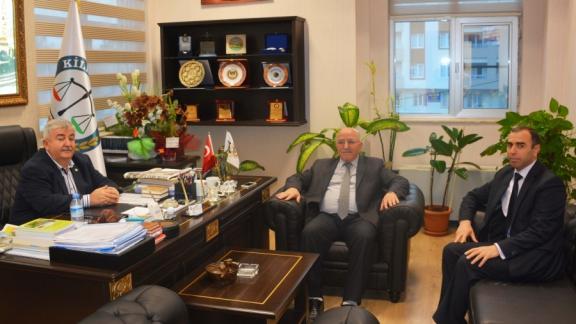 İl Milli Eğitim Müdürü Abdurrahman SEVGİLİ Baro Başkanını ziyaret etti.