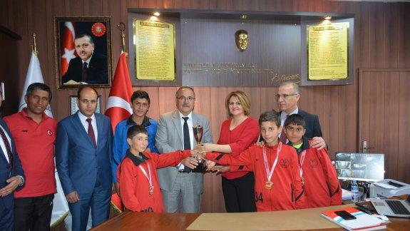 İlimiz Hacı Mehmet ve Nimet Erman Zeytçioğlu Ortaokulu Öğrencileri Boccede Türkiye Birincisi Oldu